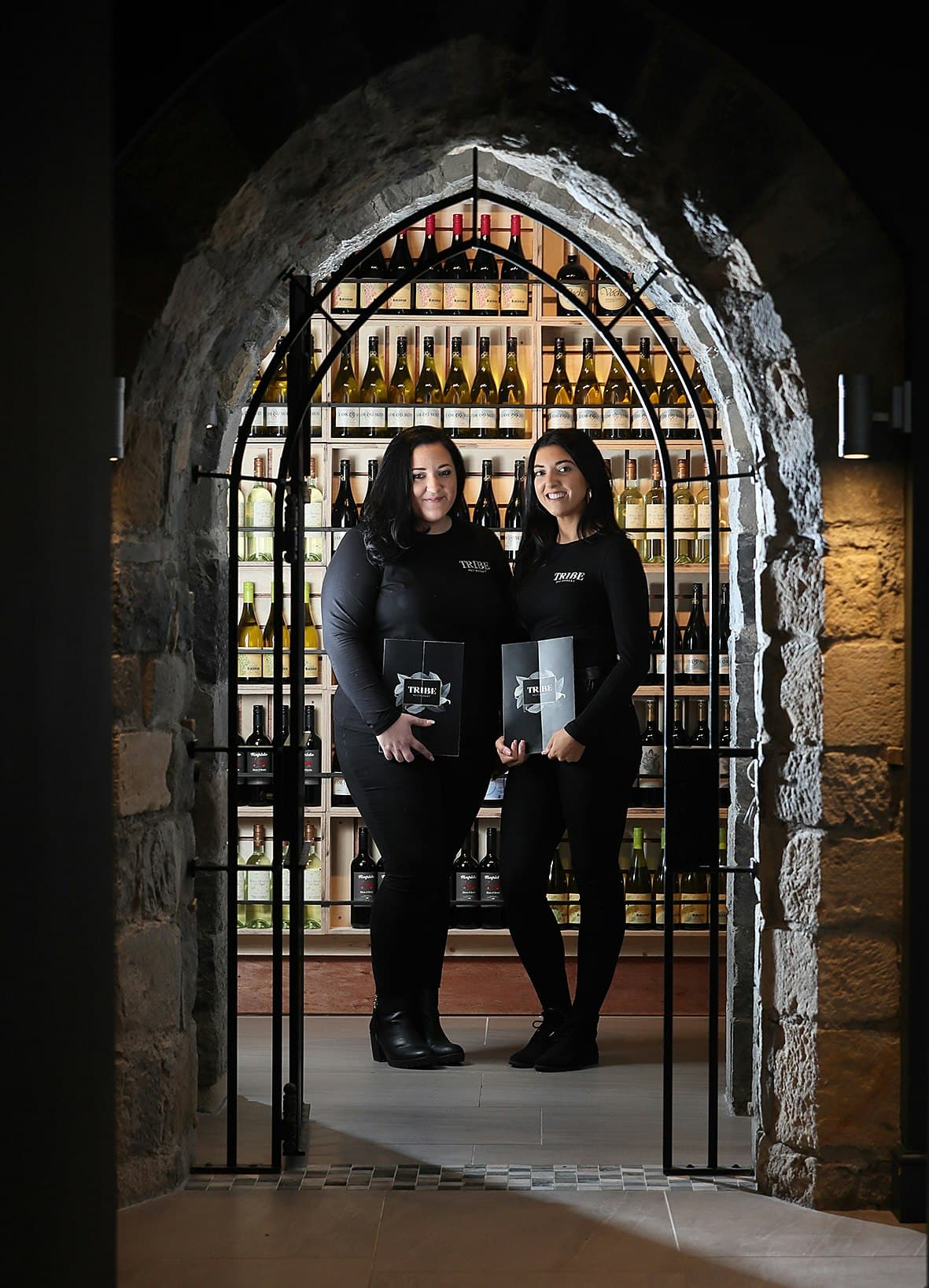 Front-of-house staff welcoming guests