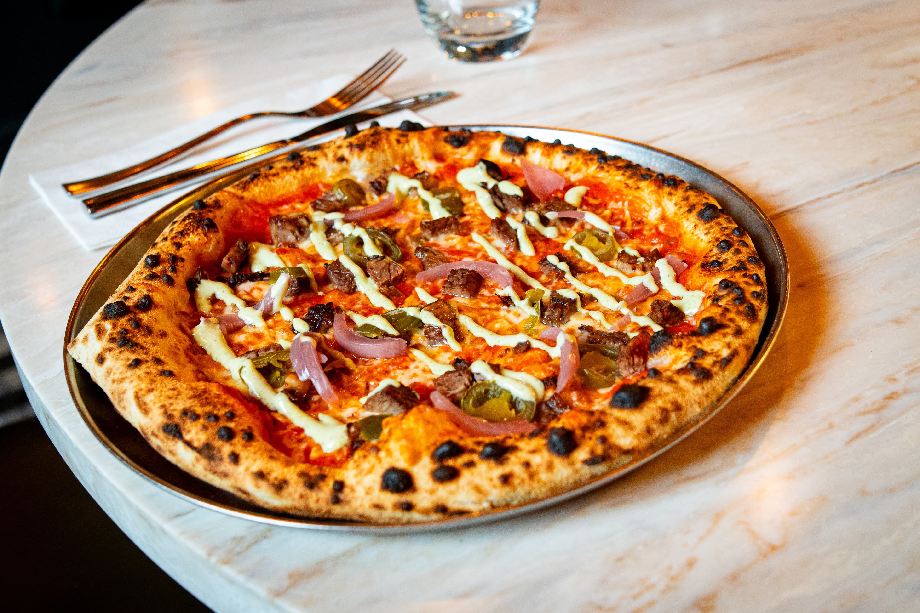 Signature peppers pizza 
